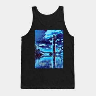 "Moonlit Watchtower" Tank Top